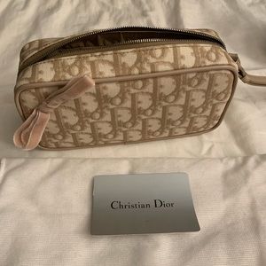 Cute Christian Dior Cosmetic Bag